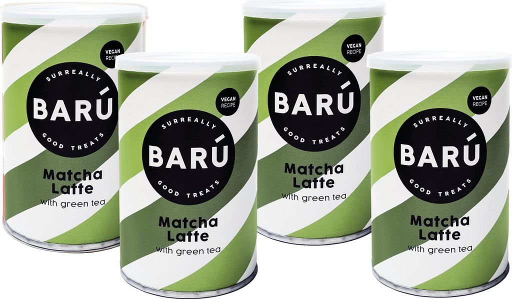 Barú Matcha Latte - 4 x 250 g - 48 tasses Image du produit 