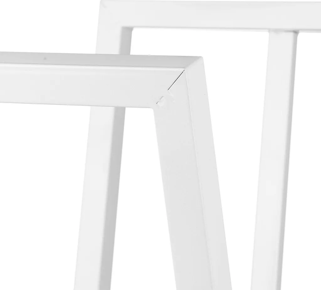 Râtelier à bûches en fer en forme de V avec structure renforcée - 7