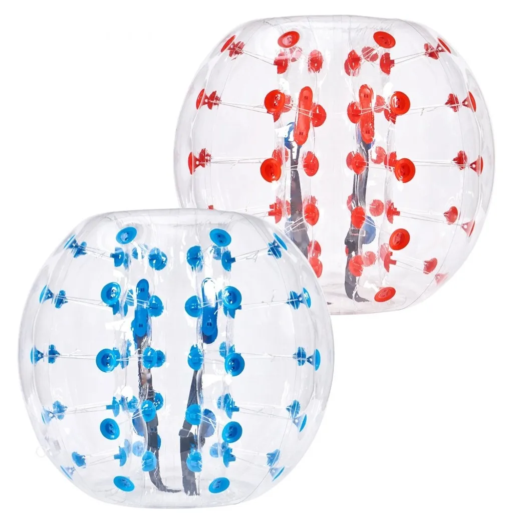 Bumper Ball en PVC Épais 1,2m - Double Bulle Antichoc Points Colorés
