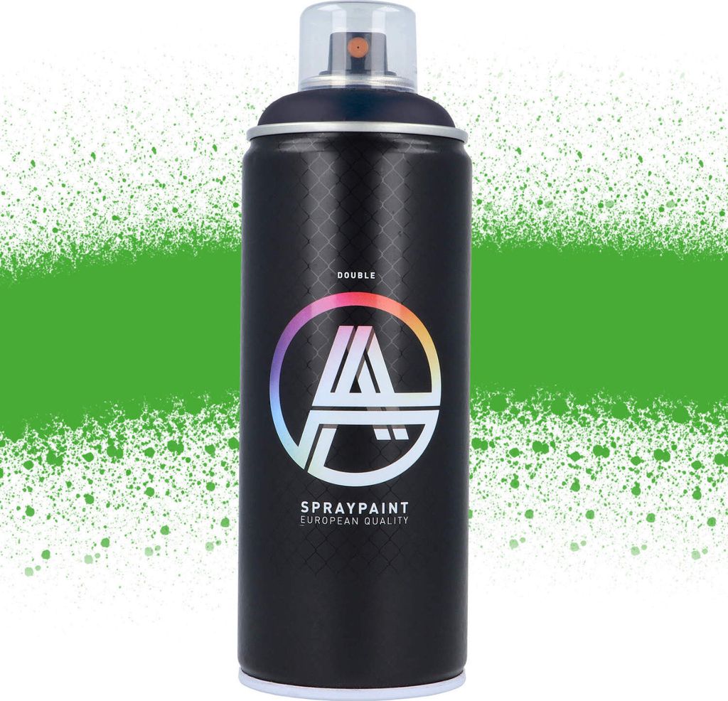 Double A Spraypaint Sprühdose 400ml matt hochdeckend Spraydose DIY, DA-164 Gleis 8 Green