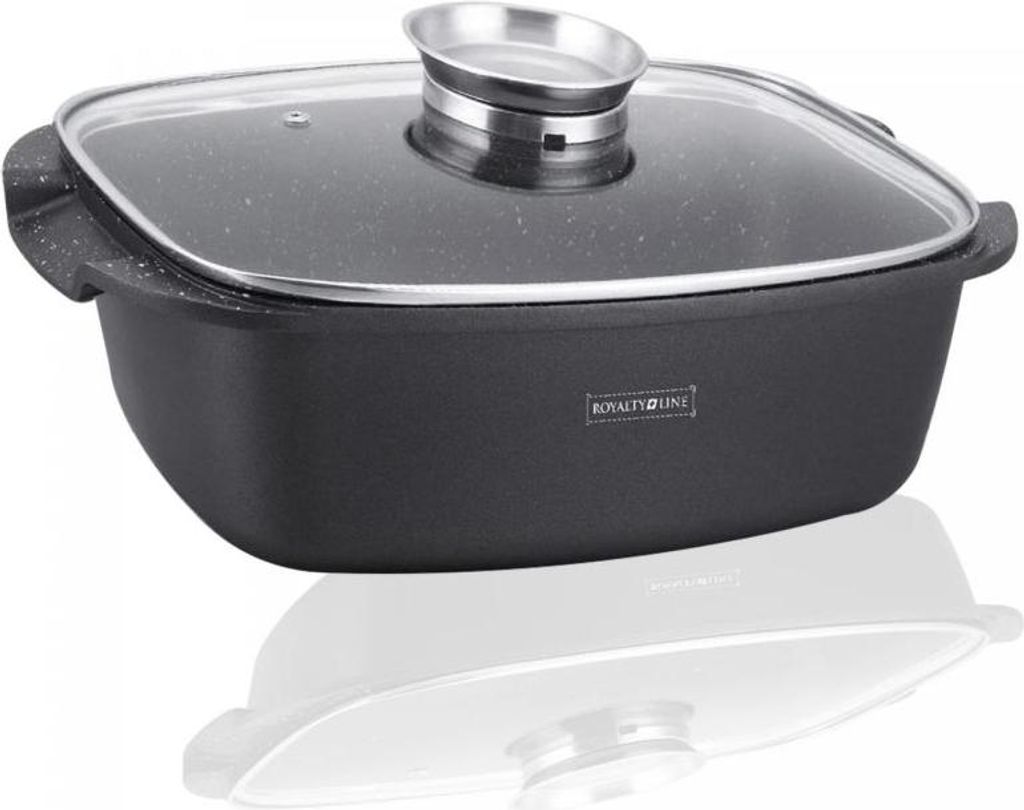Royalty Line RL-ACR34: 34cm Marble Coating Roasting Image du produit 
