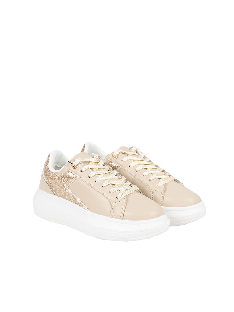 U.s. Polo Assn. U.s. Polo Assn. Helis Dames Sneaker – Beige Maat 39