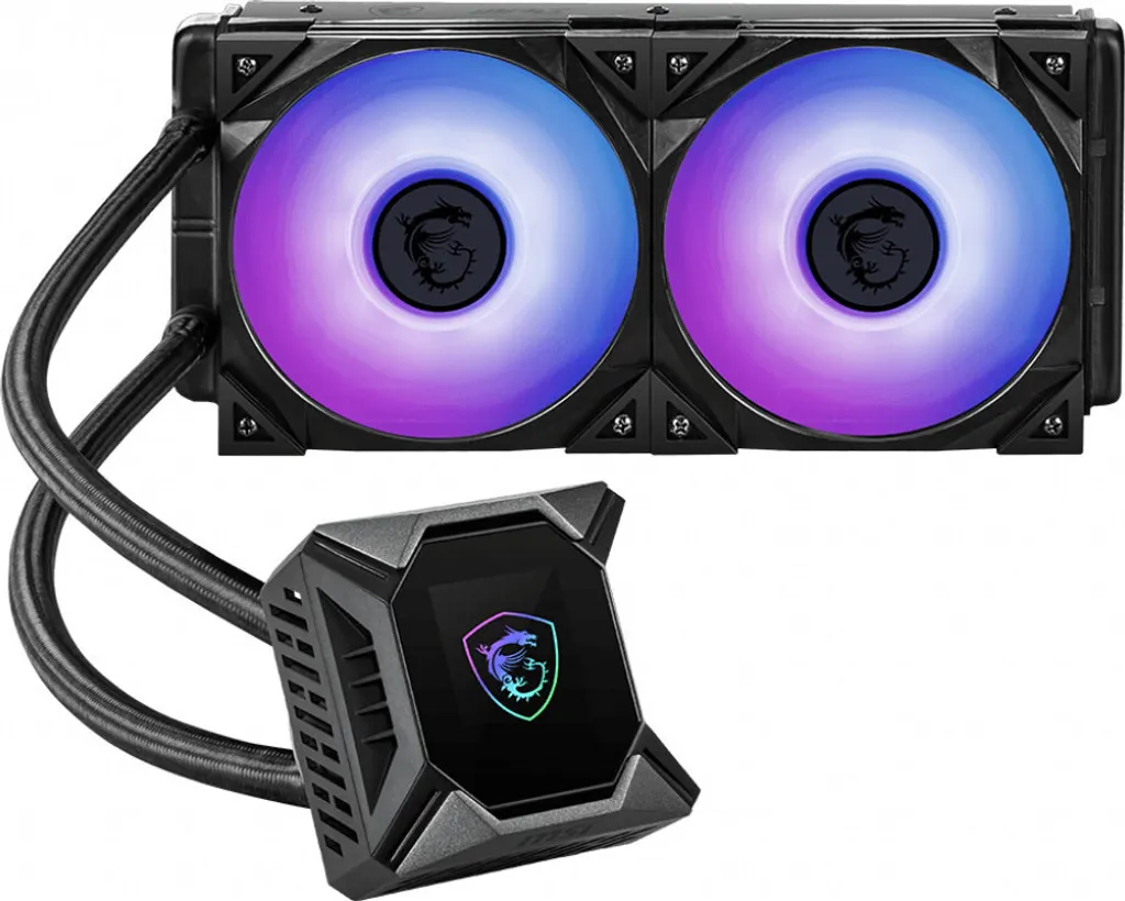 Refroidisseur CPU MSI MPG CORELIQUID K240 Idéal pour Gaming et Streaming