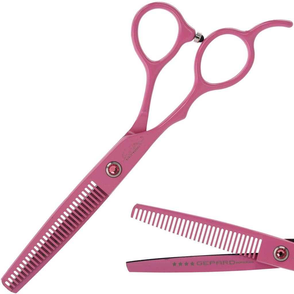 Purple Dragon Effilierschere 5,5" für Linkshänder Rosa Produktbild 