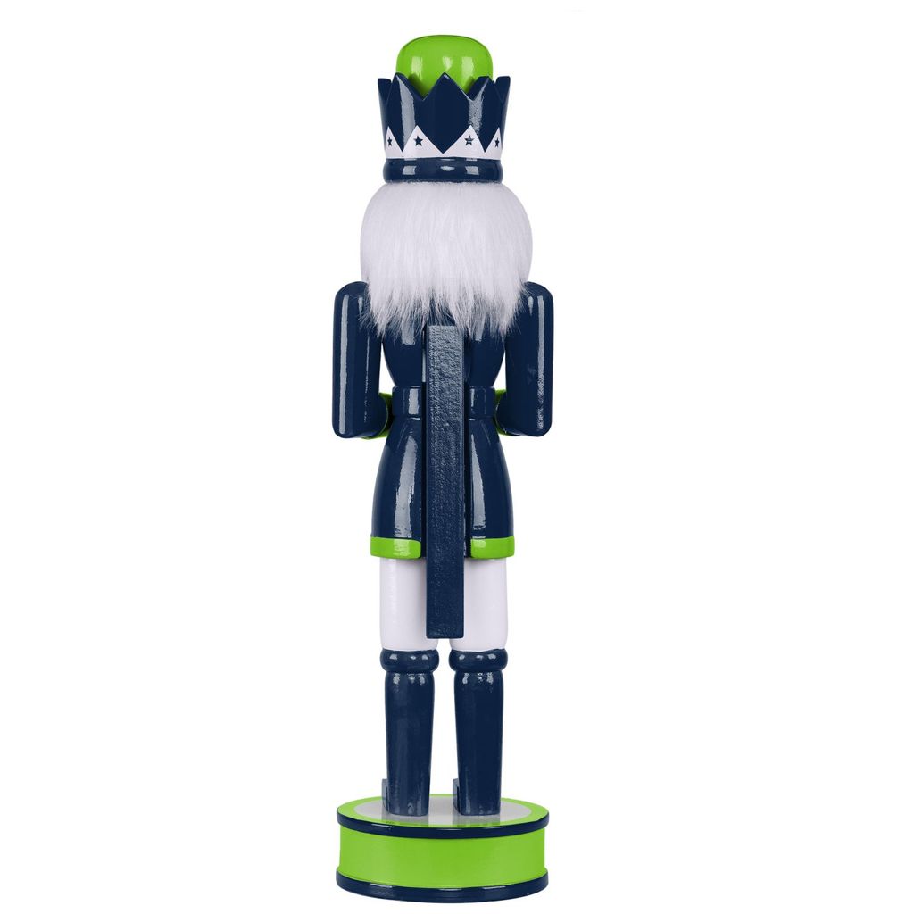 Seattle Seahawks NFL Nussknacker Holzfigur 35cm Produktbild 2