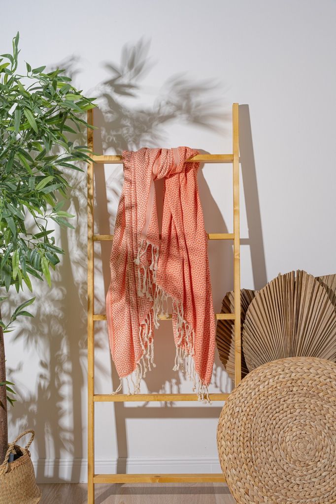 Mijolnir, P06, Fouta (Strandtuch), Mehrfarbig, 100% BAUMWOLLE, 100 x 180 cm