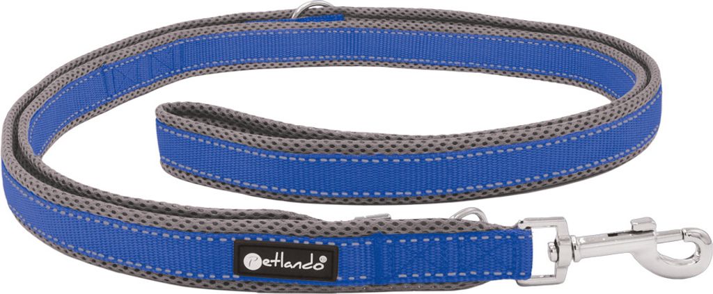Petlando Outdoor Führleine 2,3 m navy Größe M