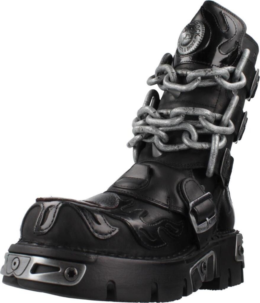 NEW ROCK Stiefel M724 C3 Schwarz