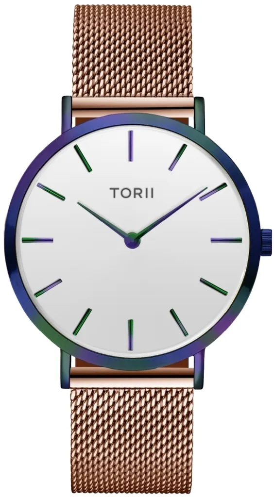 Montre femme or rose hypoallergénique et légère contre l'inconfort quotidien