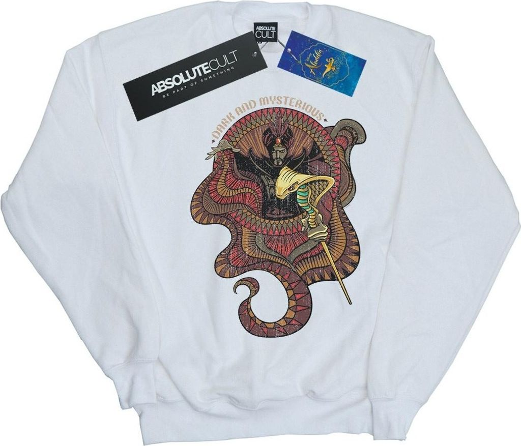 Disney - "Dark And Mysterious" Sweatshirt für Herren BI7285 (M) (Weiß)