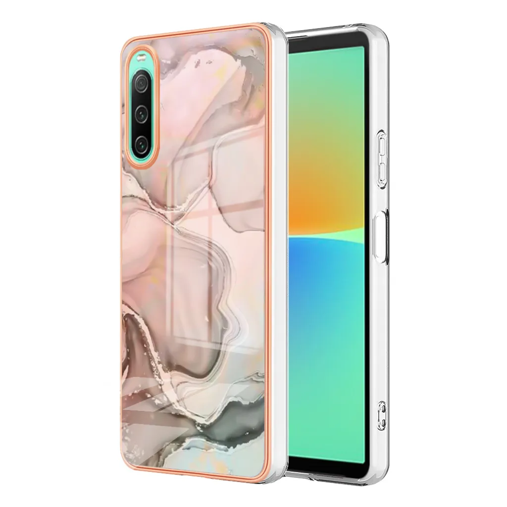 WILLIS Custodia Per Sony Xperia 10 IV: Cover In Silicone TPU Sfumata Trasparente, Antiurto E Lavabile - 4