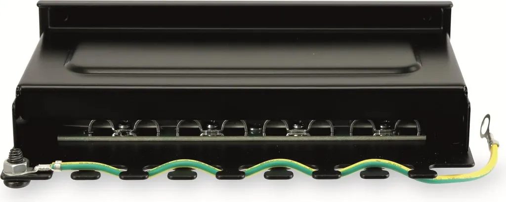 RED4POWER CAT.6 Patchpanel R4-N108S, 8-fach, nero - 4