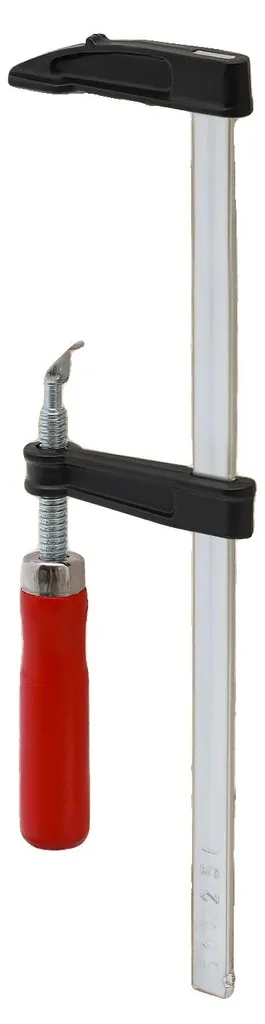 Lot de 5 pinces F pour menuiserie et bricolage, serrage 25 cm efficace