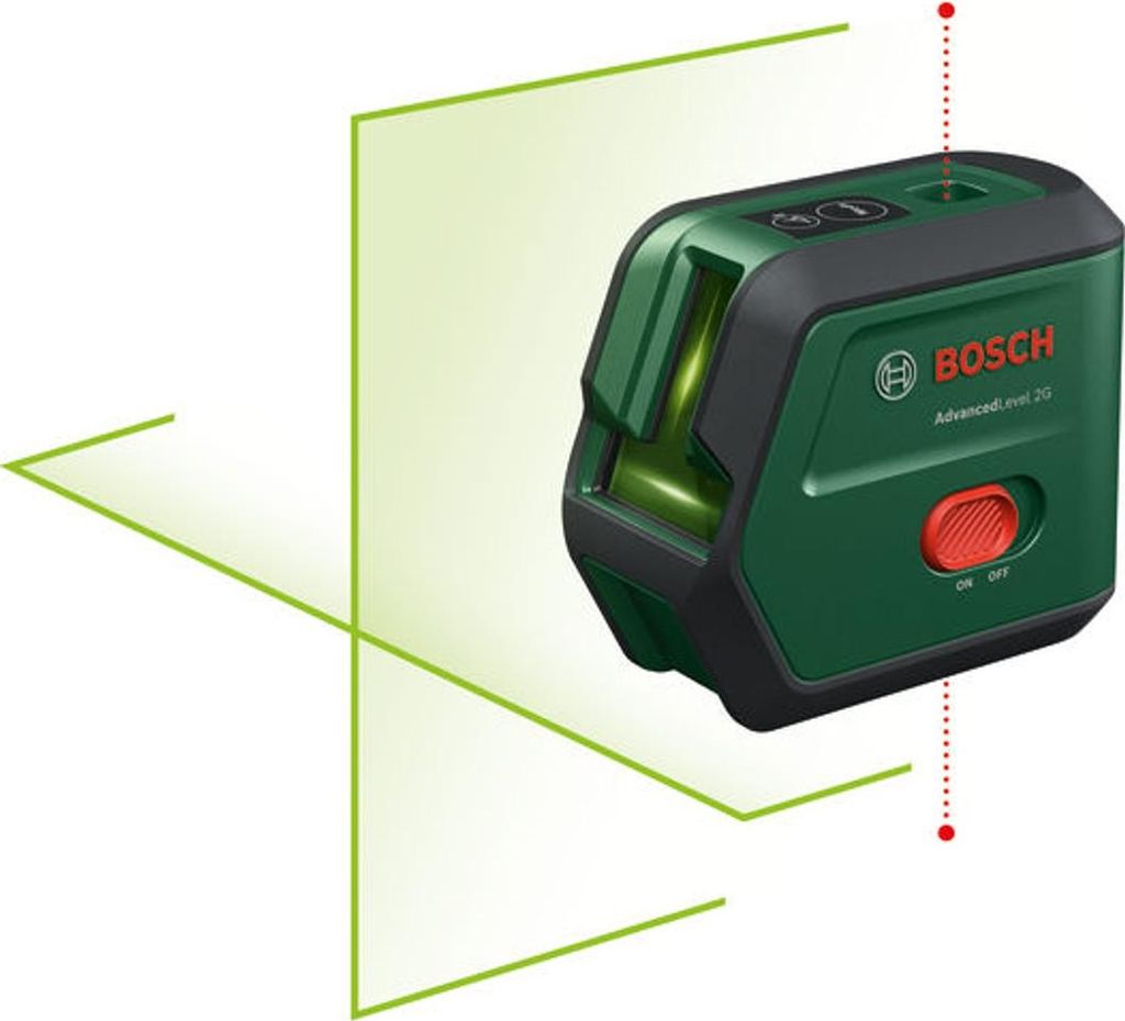 Bosch Professional Bosch Kreuzlinien-Laser AdvancedLevel 2G, incl. Tasche