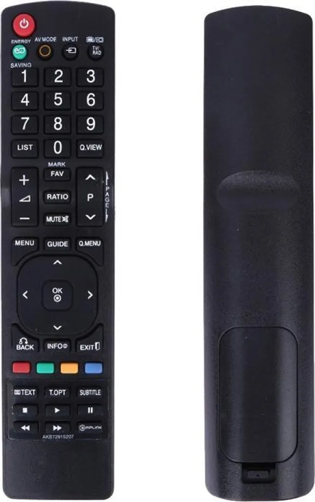 Télécommande pour LG 19LE5300 19LV2500 22LE5300 et 22LE5500 Noir