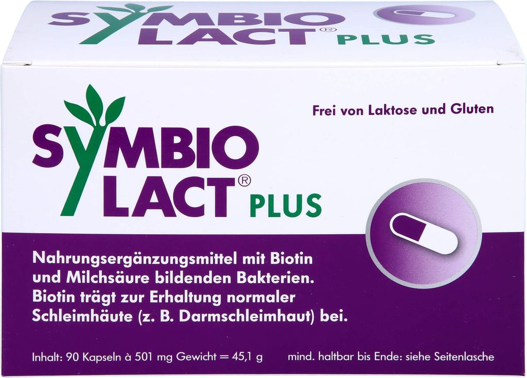 Symbio Lact Plus Kapseln zur Erhaltung normaler Produktbild 