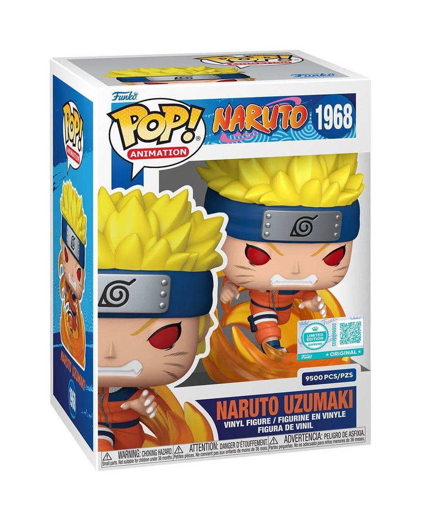 Funko Pop! Vinyl Figur Animation Naruto Shippuden Naruto Uzumaki 1968 (9500 Pcs Limited Edition)