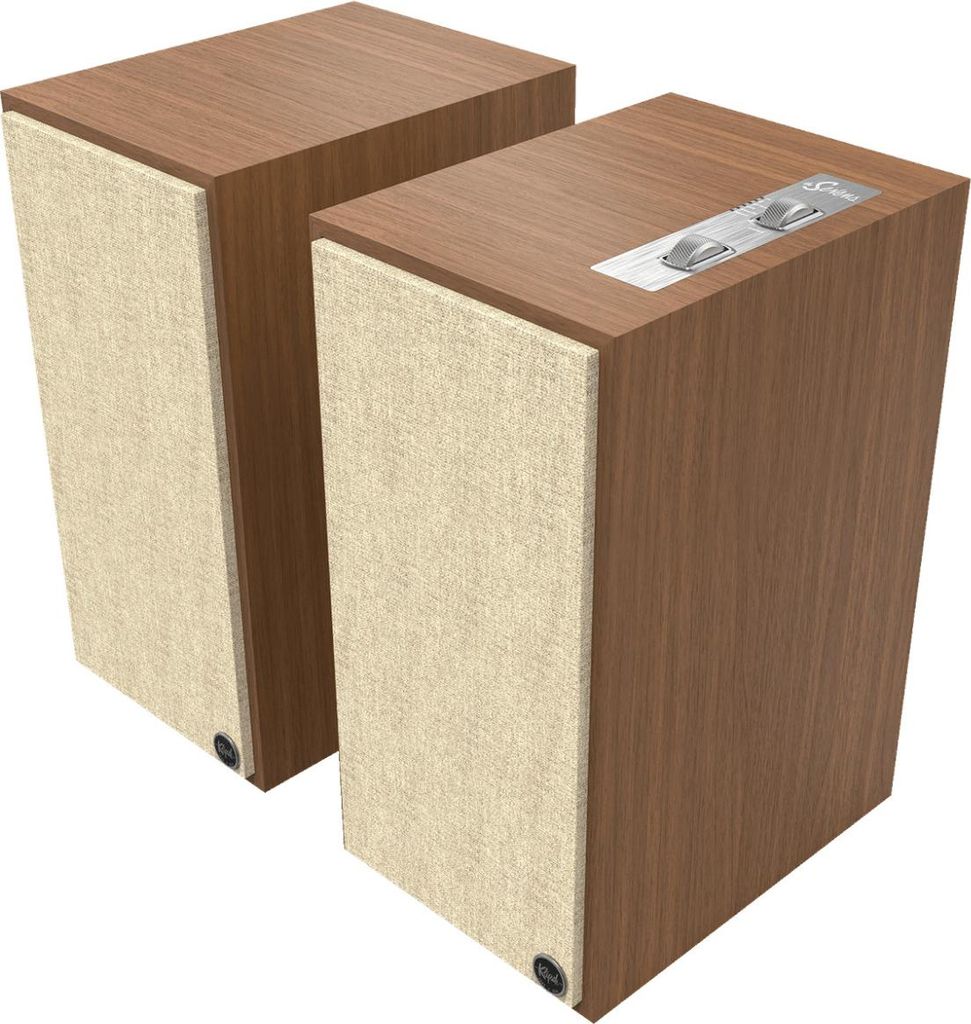 Klipsch The Sevens | Aktiver Regallautsprecher (walnuss)