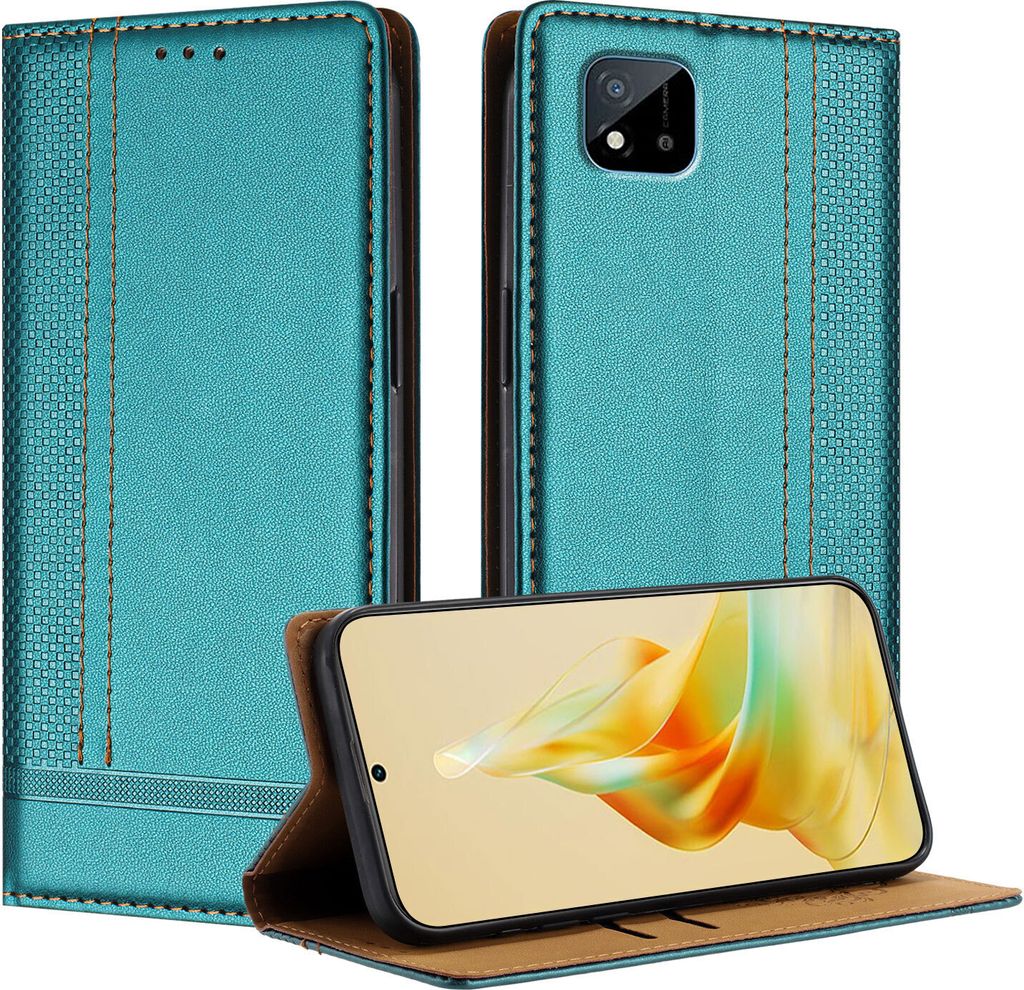 Handyhülle für Realme C11 2021 Leder Flip Klappbare Produktbild 