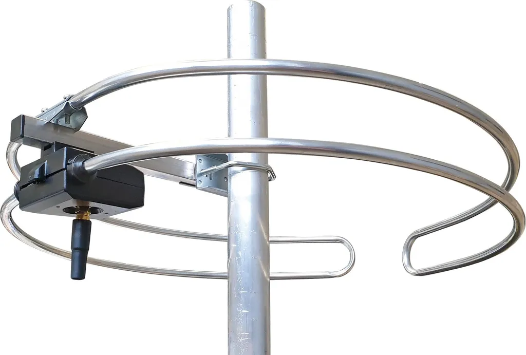 Antenne FM extérieure circulaire pour tuner radio de salon Hi-Fi