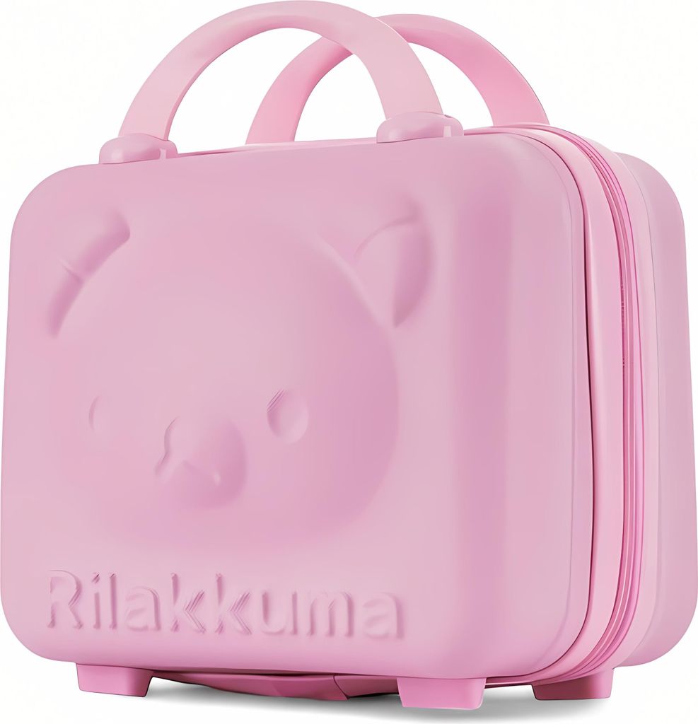 ECARLA Mini-Koffer für Kinder 30x16x24cm Rosa WP10