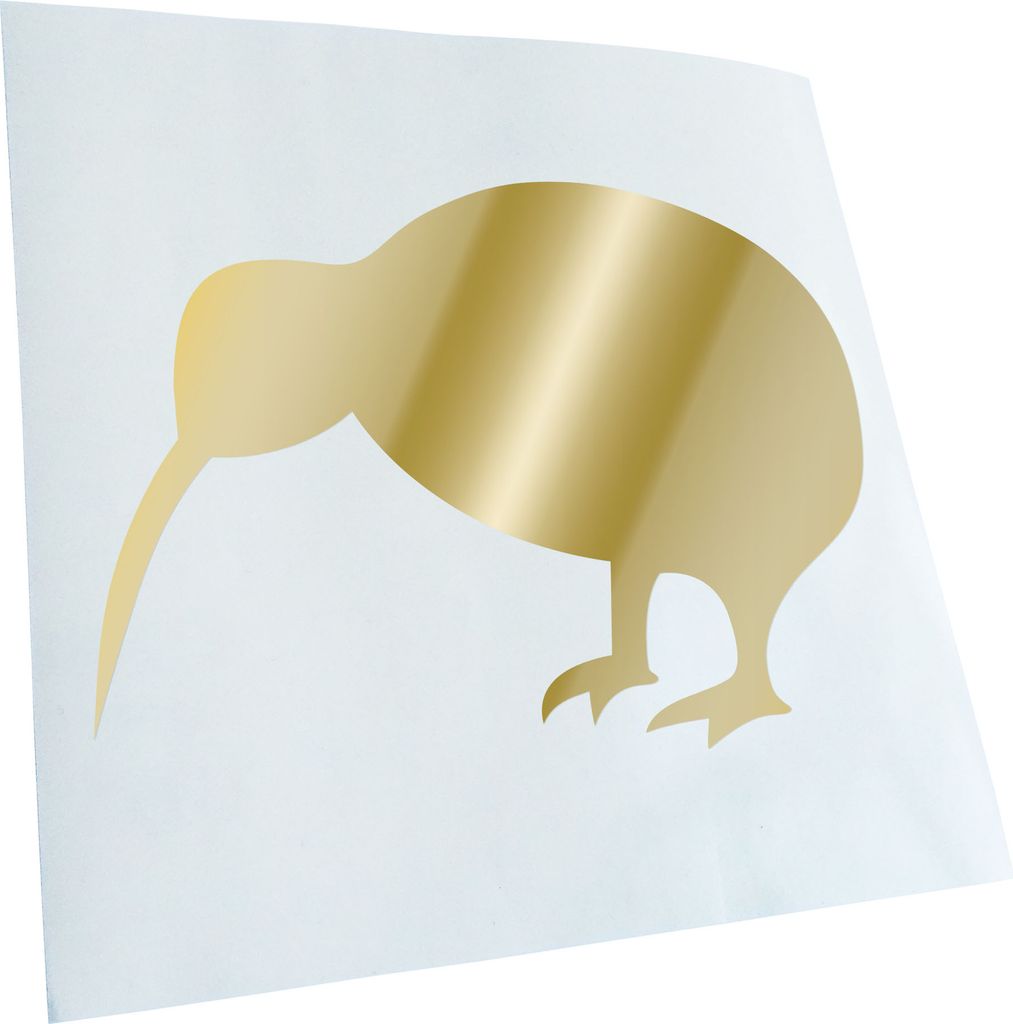 Kiwistar - Autoaufkleber - Kompass - Neon Matt - Aufkleber für Auto Kfz Fahrrad, LKW, Truck Mofa