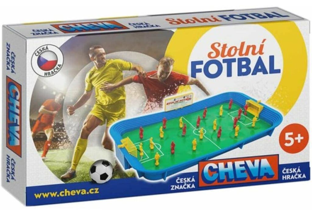 Fußball Gesellschaftsspiel Kunststoff 53x30x7cm in Box