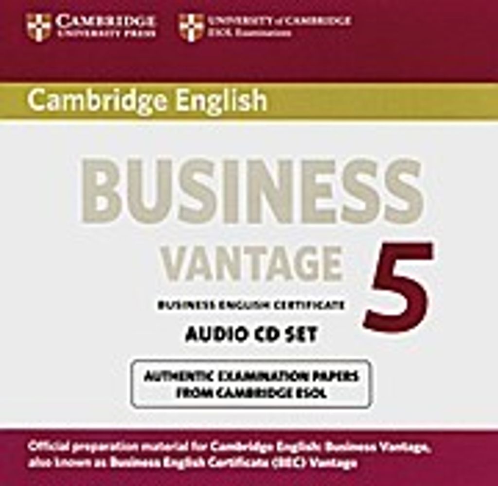 Cambridge BEC Vantage 5 Audio-CDs (2)