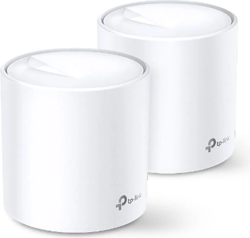 TP-LINK Deco X20 V2 Système Wi-Fi 6 Mesh AX1800 Pack de 2 Bornes Blanche