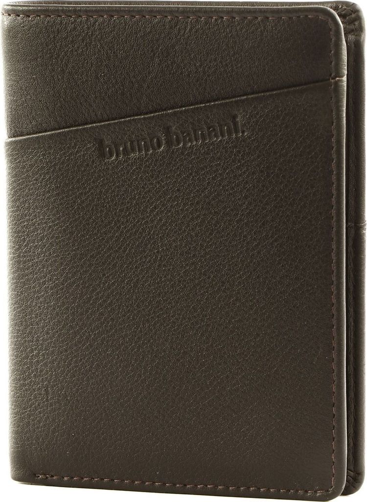 bruno banani Leder Geldbörse Wallet Brown dunkelbraun