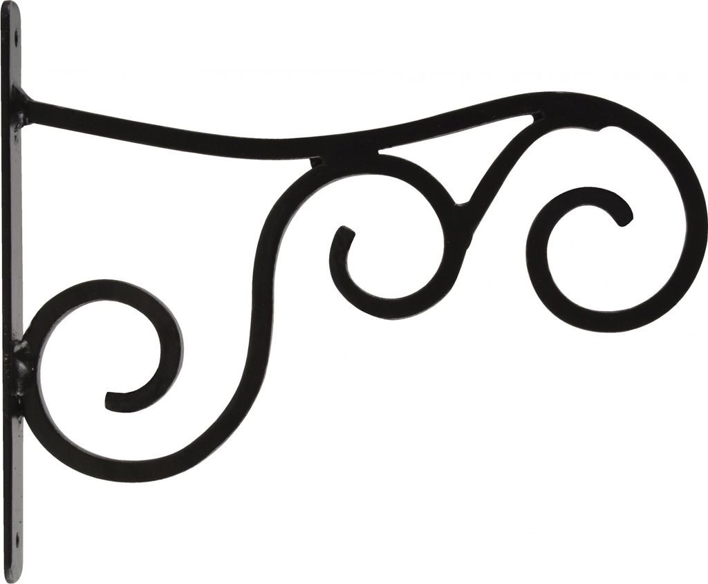 Wandhaken-schwarz-Karbonstahl
