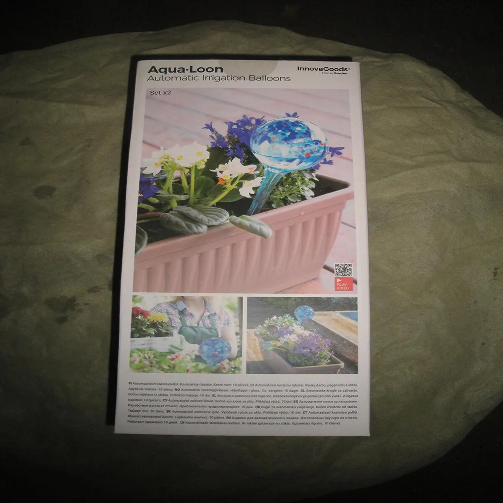 Diffuseur d'Eau pour Plantes Aqua·Loon - Lot de 2 Globes d'Arrosage - 8