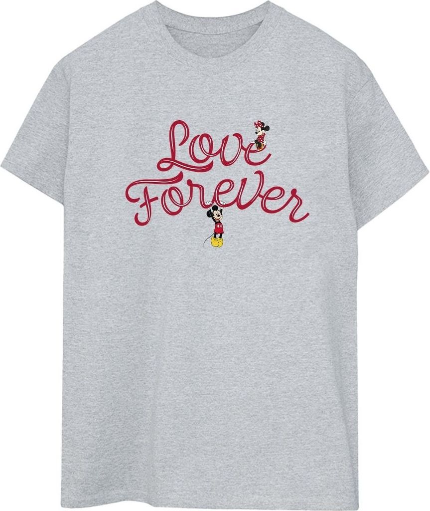 Disney - "Love Forever" T-Shirt für Damen BI38838 (L) Produktbild 