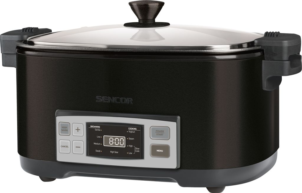 SENCOR SPR 5508BK Pomalý hrnec, objem 6 l, 5 předvoleb pro Obrázek produktu 