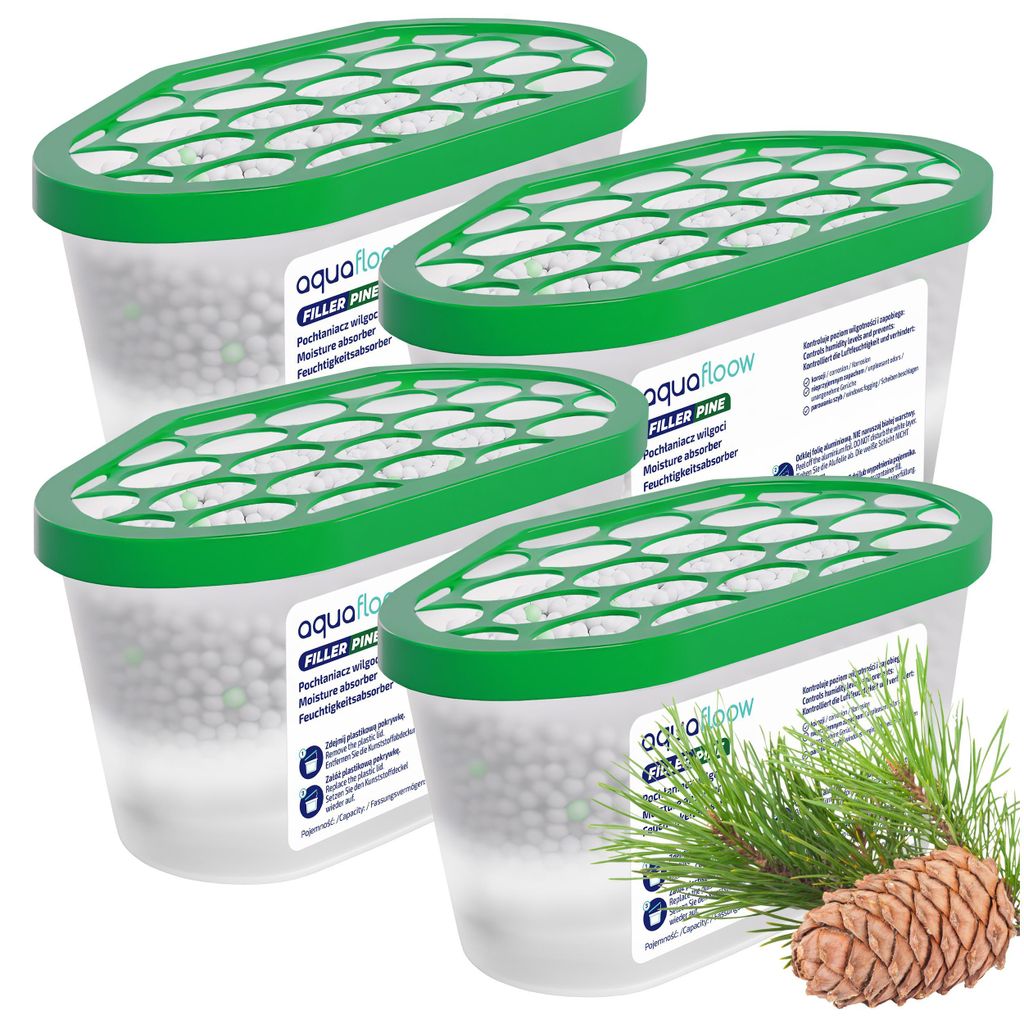 4x 400 ml odvlhčovač vzduchu – absorbér vlhkosti do Obrázok produktu 