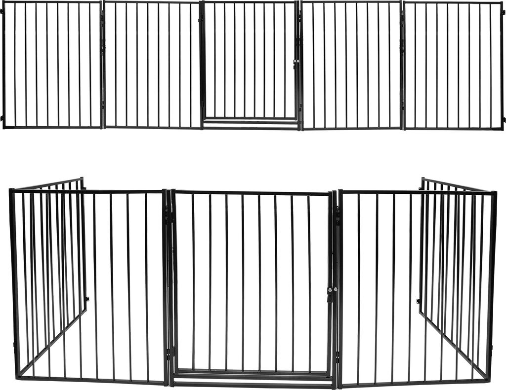 Jopassy Kaminschutzgitter 5-tlg Schutzgitter 300x75cm Produktbild 