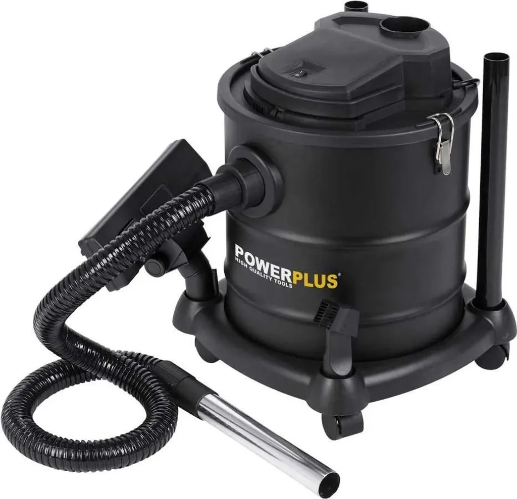 Aspirateur de cendres 1200W cuve 20L haute puissance avec 2 embouts