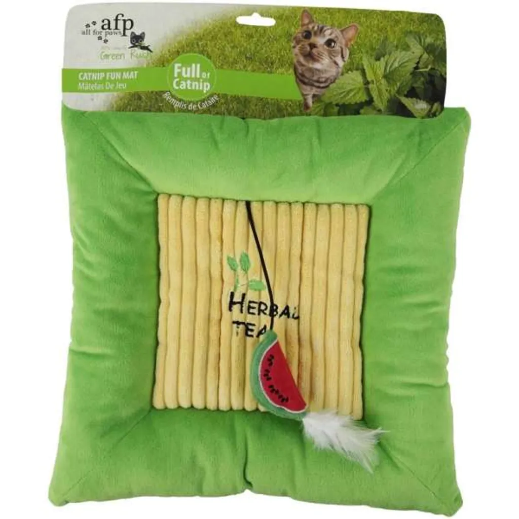 Tappetino All For Paws Green Rush: la Felicità del tuo Gatto