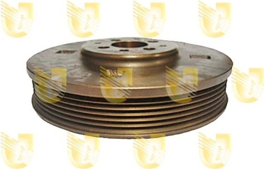 1 Riemenscheibe, Kurbelwelle UNIGOM 421810 für AUDI FORD VW