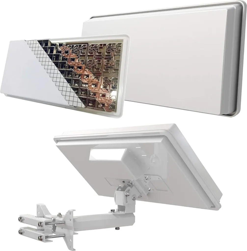 Antenne Satellite Plate STRONG SlimSat SA61 avec LNB Single Intégré - 6