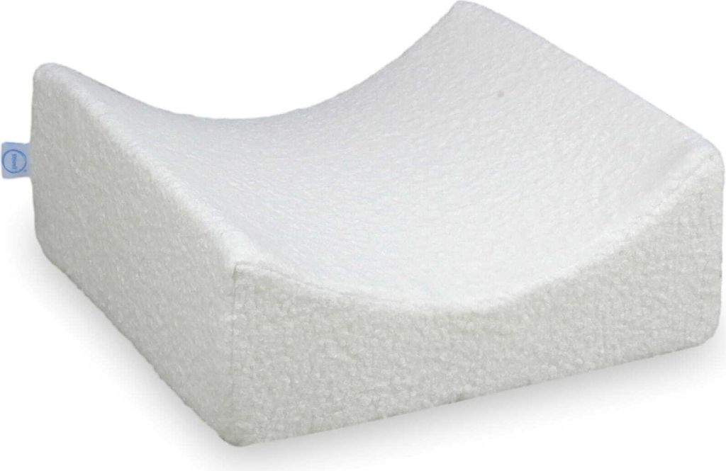 Wiege für Schaumstoff-Spielset – Bouclé Weiß