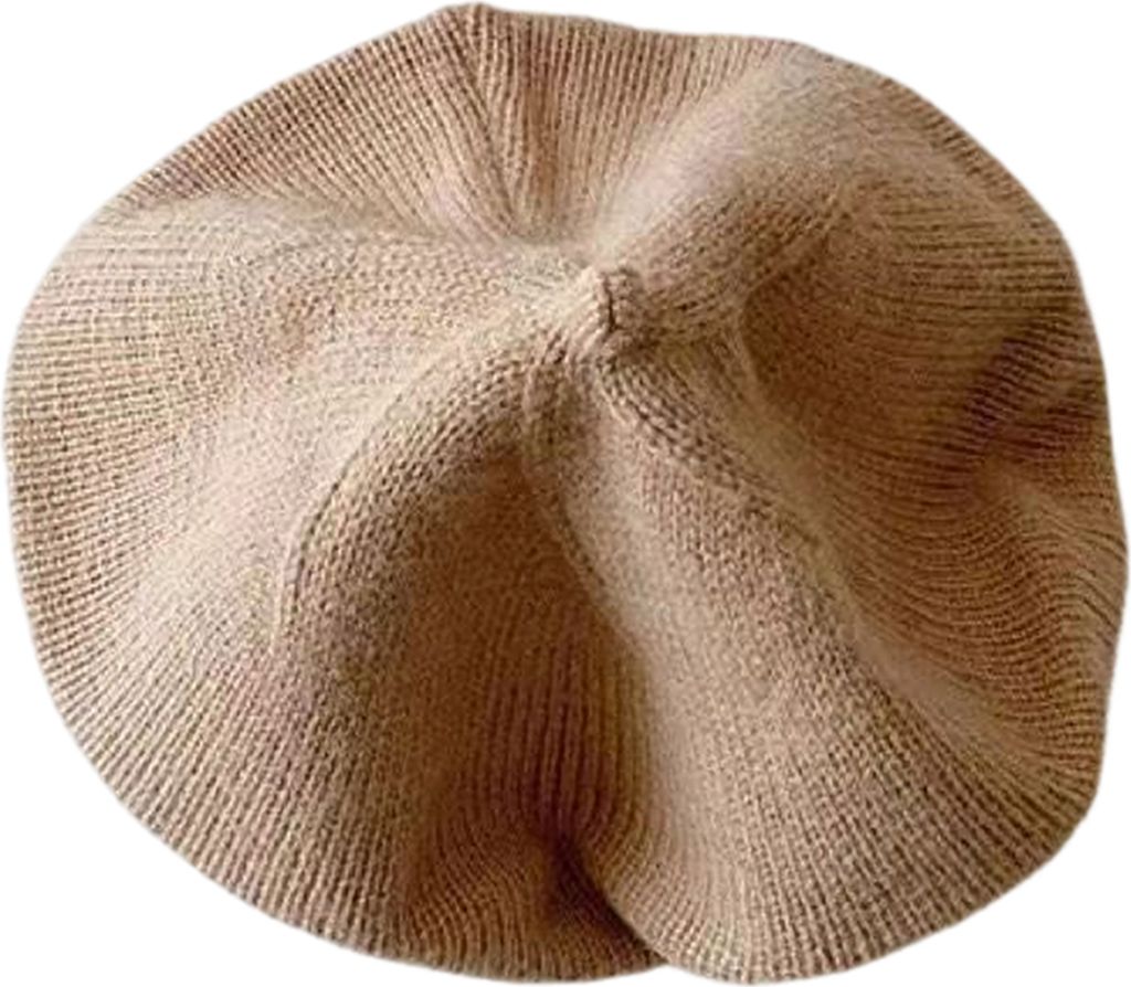 Kinder Malermütze Bonbonfarben Gestrickt Elastisch Warmhalten Anti-Rutsch Beanie Baby Gestrickte Baskenmütze Einfarbig Herbst Wintermütze Outdoo...