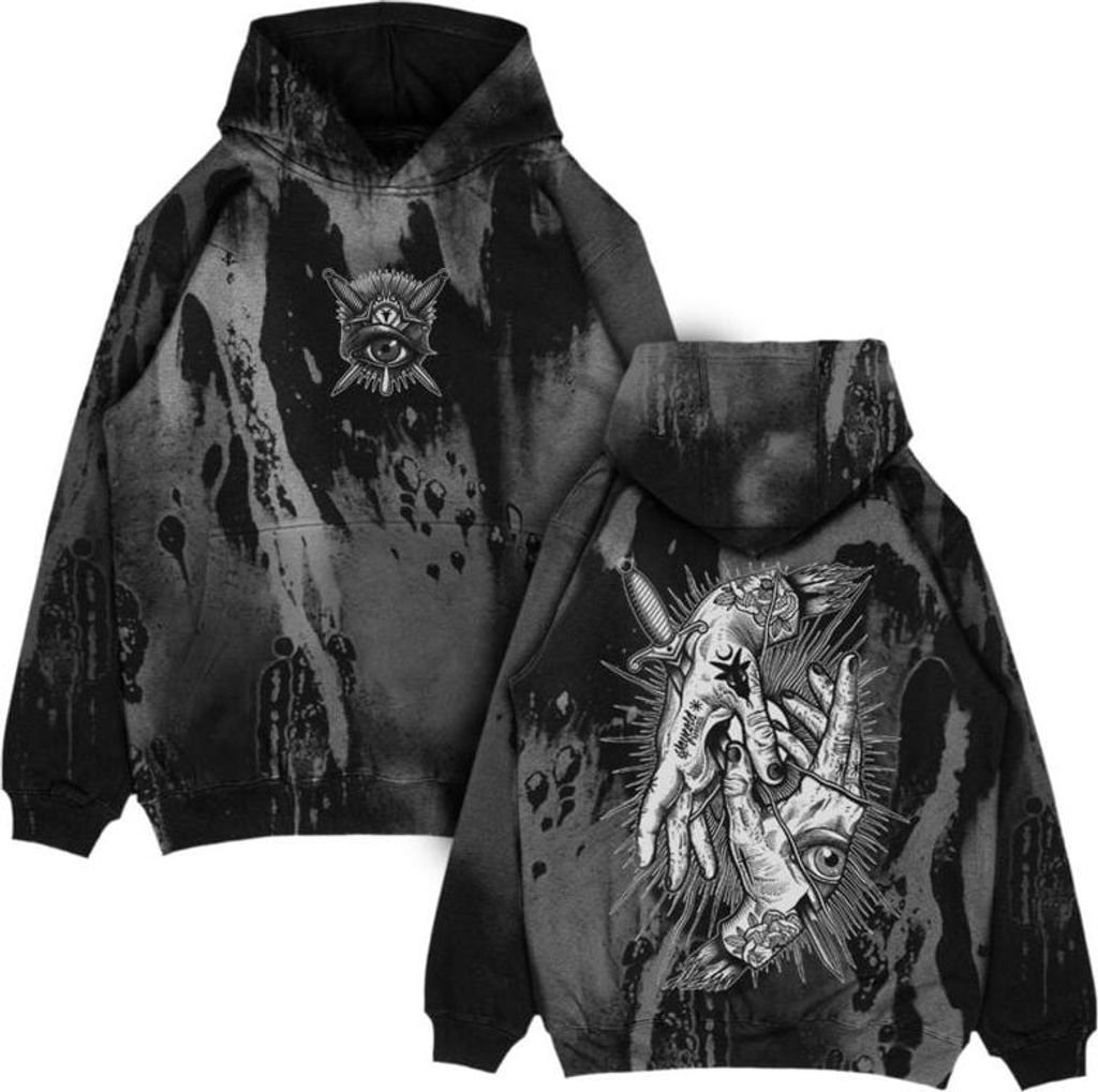 Stay Cold Apparel Kapuzenpullover Herren Think Twice Oversized grau M