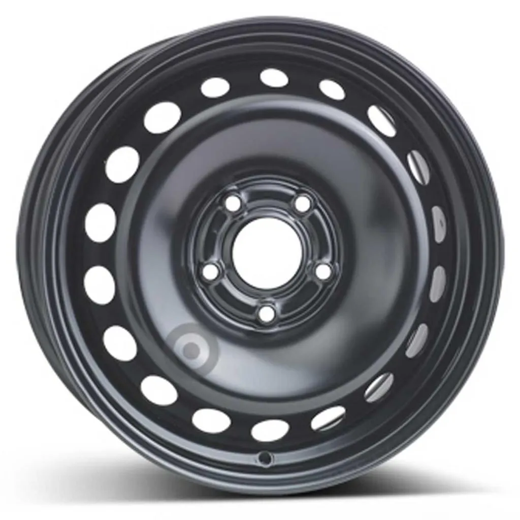 Jantes en fer ALCAR ACCIAIO 9563 6.5x16 5x114.3 ET47 en finition NOIR