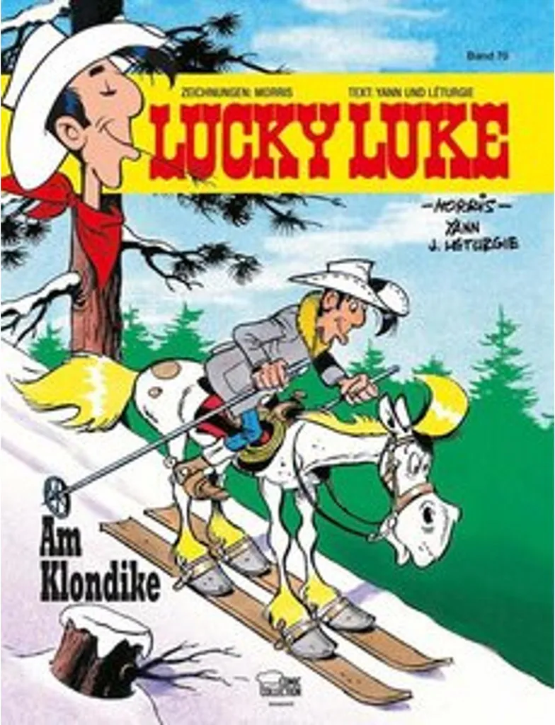 Bande Dessinée Lucky Luke Am Klondike l'Album BD Western Indispensable