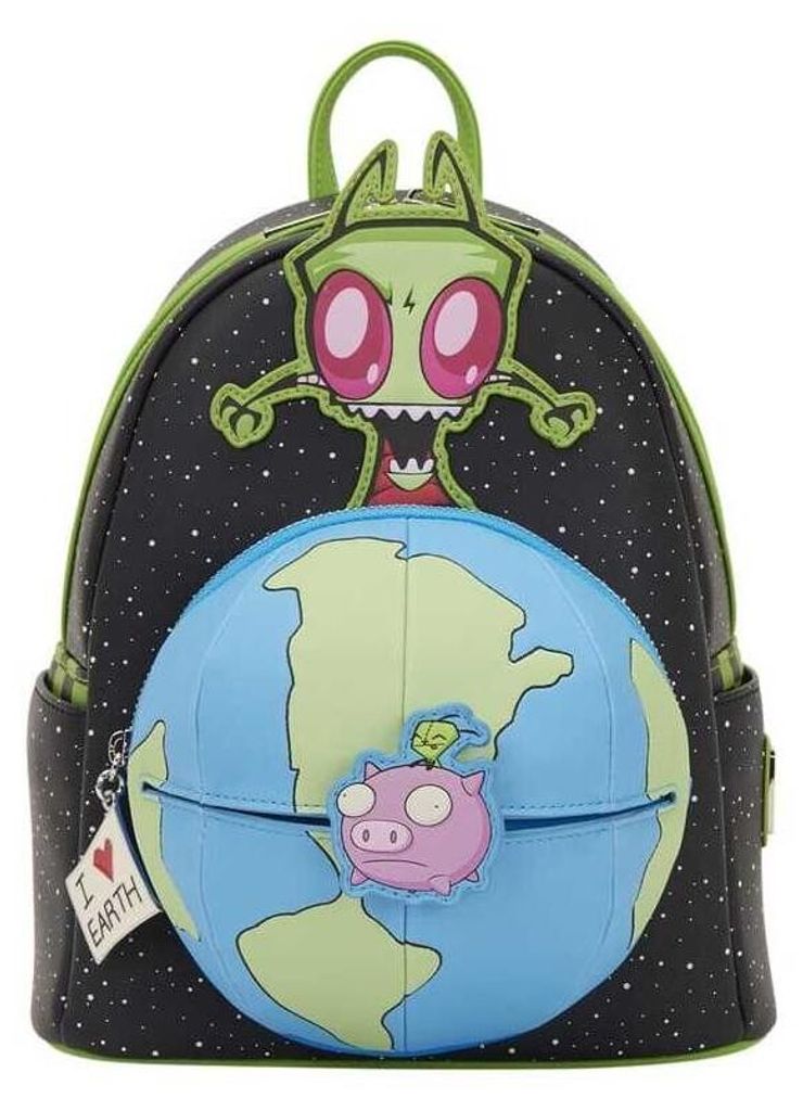 Nickelodeon by Loungefly Mini Rucksack Invader Zim Glow