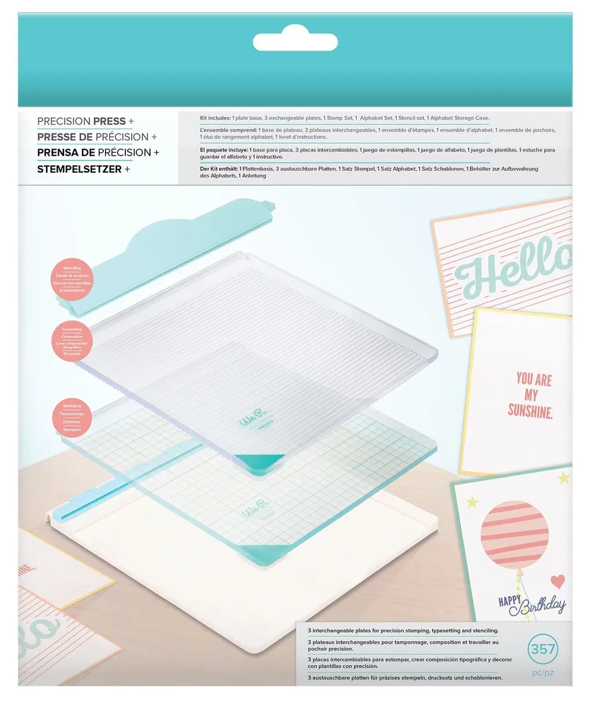 Precision Press Plus We R Memory Keepers pour Réparer les Tampons Ratés