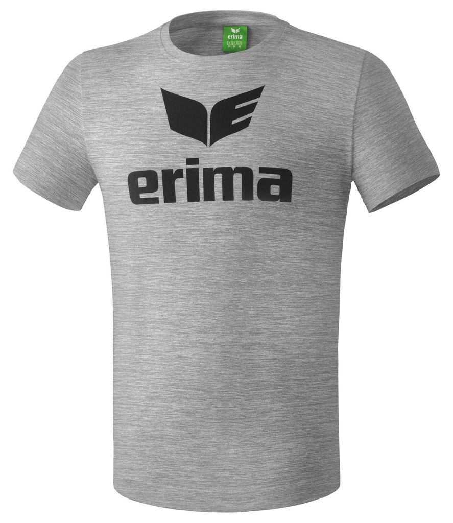 Erima Promo T-Shirt Herren - Grau / Schwarz