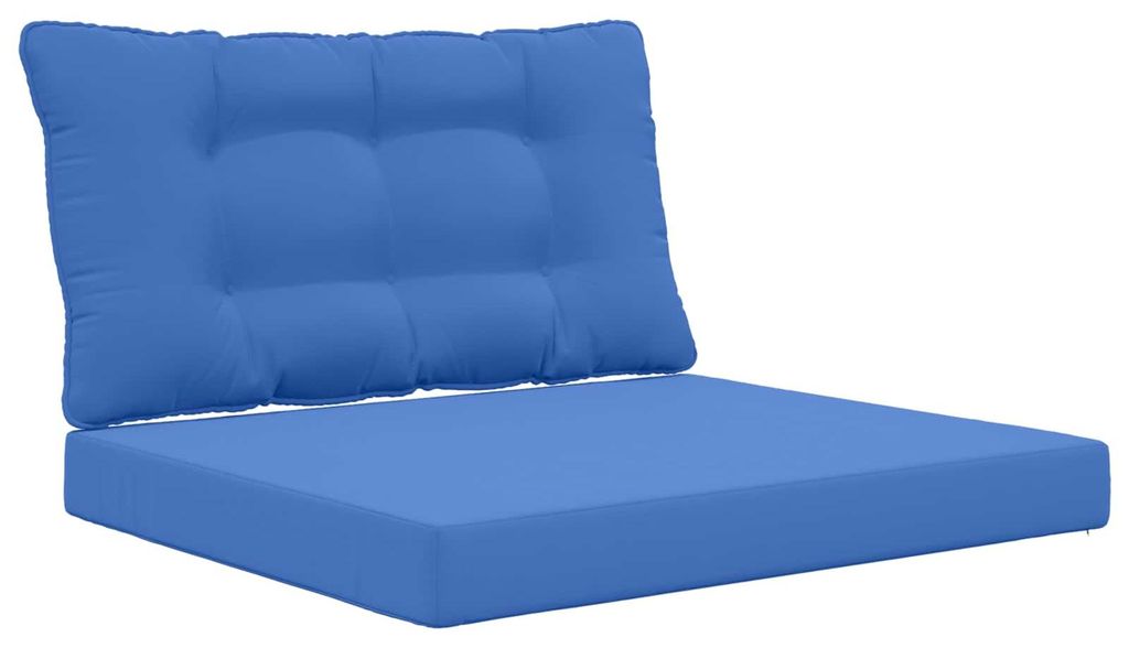 Hochwertigen Möbel Sofakissen für draußen modern - robust und langlebig - 2 pcs Türkis Polyester - Gartenmöbelauflagen GermanyMöbel222187