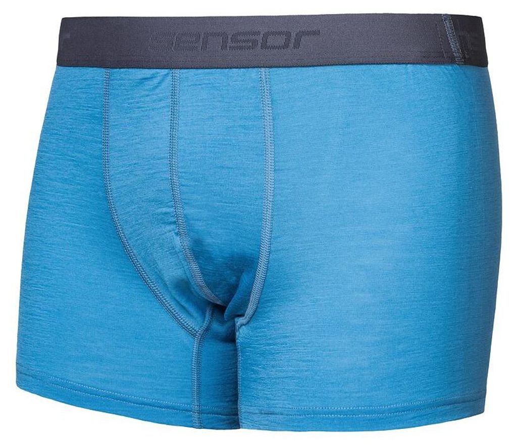 SENSOR MERINO ACTIVE Herrenshorts, blau, Größe XXL